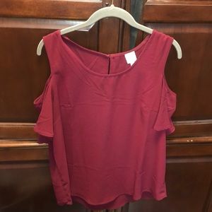 Charlotte  Russe Off The Shoulder Top